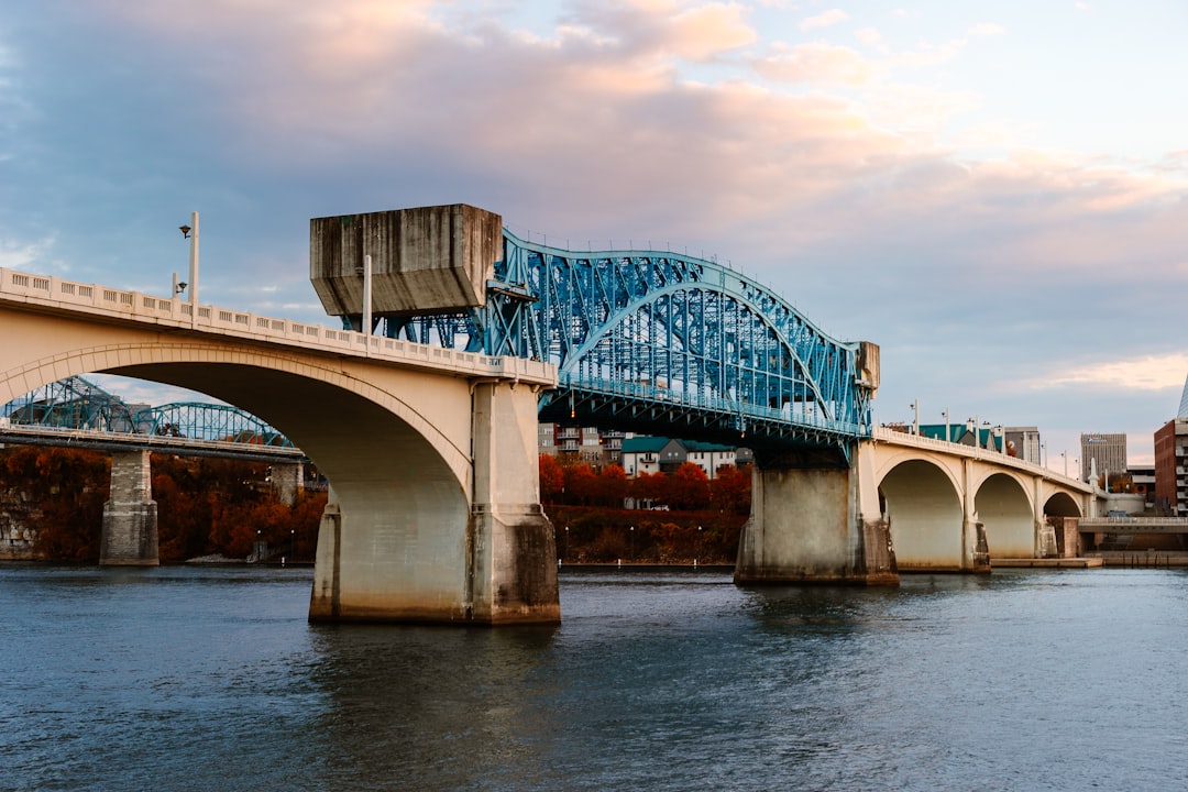 Walnut Street Bridge over the Tennessee River near Soddy-Daisy TN